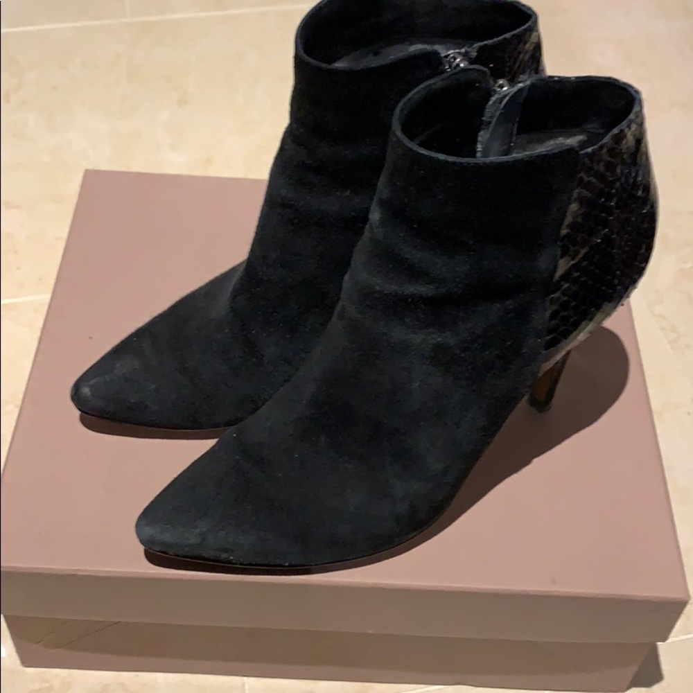 Rosegold booties